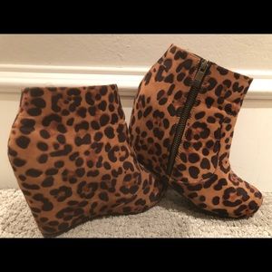 Leopard Boots